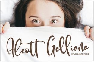 Alcott Ghalliana: A Modern Handwritten Font with a Unique Touch