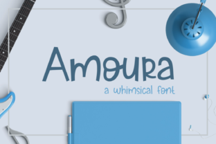 Amoura: A Light-Handed, Whimsical Font for Delicate Typographic Moments