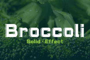 Brocolli: Bold, Modern Typography for Impactful Design