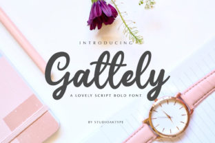 Gattely: A Playful Handwritten Font