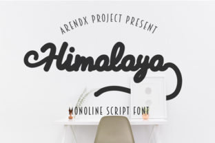 Himalaya: A Playful and Elegant Handwritten Font with a Bold Feel