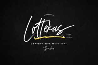 Lottekas: A Handwritten Font That Feels Human—Not Just Decorative