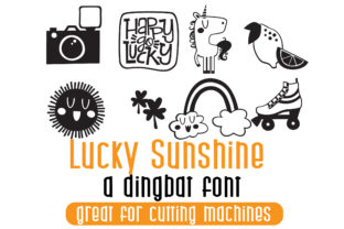 Lucky Sunshine: A Distinctive Dingbats Font for Expressive Visual Communication