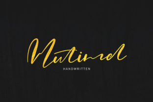 Mutimel: A Beautiful, Light Handwritten Font with a Unique Twist