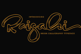 Raisahi: A Bold, Authentic Handwritten Font