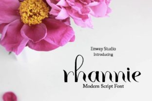 Rhannie Script: A Distinctive Hand-Drawn Font for Expressive, Human-Centered Design