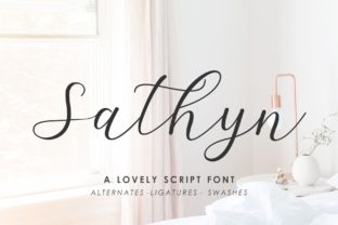 Sathyn: Where Handwritten Elegance Meets Modern Design Clarity