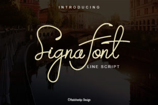 Signa: A Handwritten Font with Sophisticated Charm