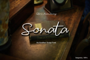 Sonata: A Beautiful Script Font for Creative Projects