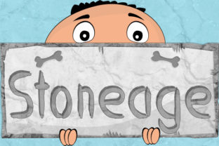 Stoneage: A Playful Handwritten Font with Whimsical Charm