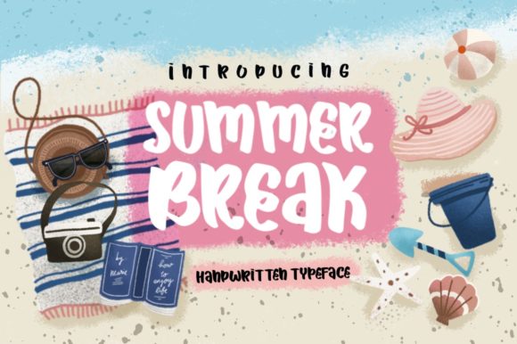 Summer Break: A Handwritten Font That Fits Real Workflows
