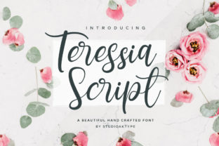 Teressia Script: Where Handwritten Warmth Meets Modern Design Clarity