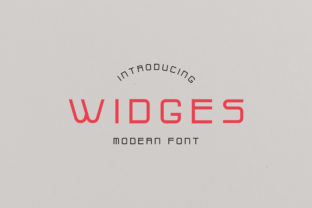 Widges: A Slab Serif Font Built for Clarity and Quiet Confidence