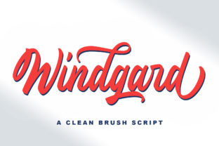 Windgard: A Handwritten Font That Fits Real Design Workflows